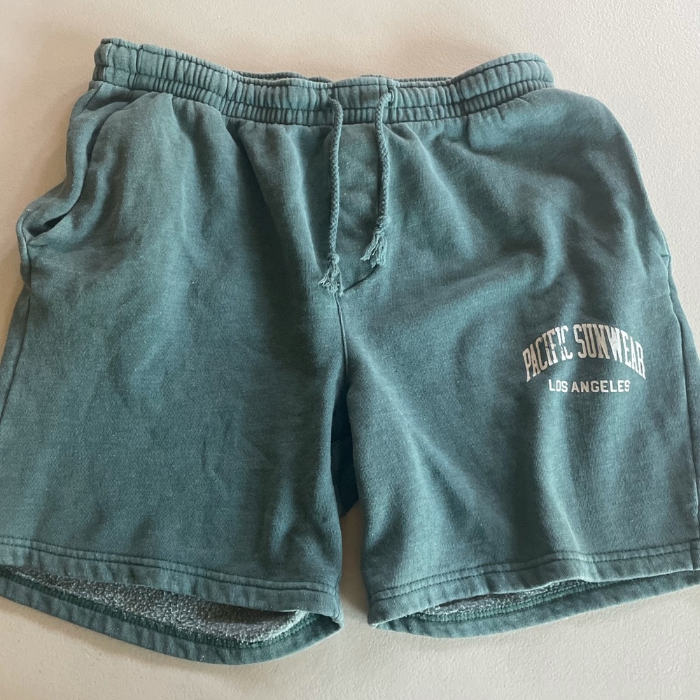 Pacsun Vintage Green Sweatshorts | Size Medium